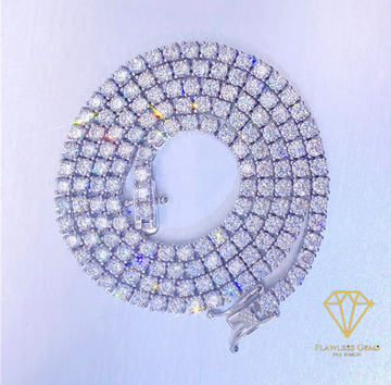 4mm Iced Out VVS Tennis Chain