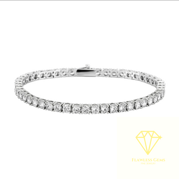 5mm Iced Out VVS Tennis Bracelet