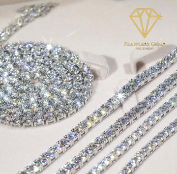 5mm Iced Out VVS Tennis Chain