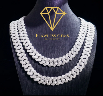 Heavy 14mm Iced Out VVS Cuban Chain