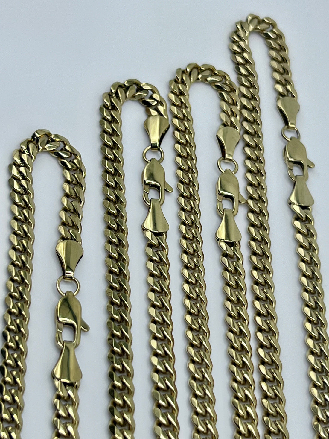 6mm 14k Gold Cuban Link Chain